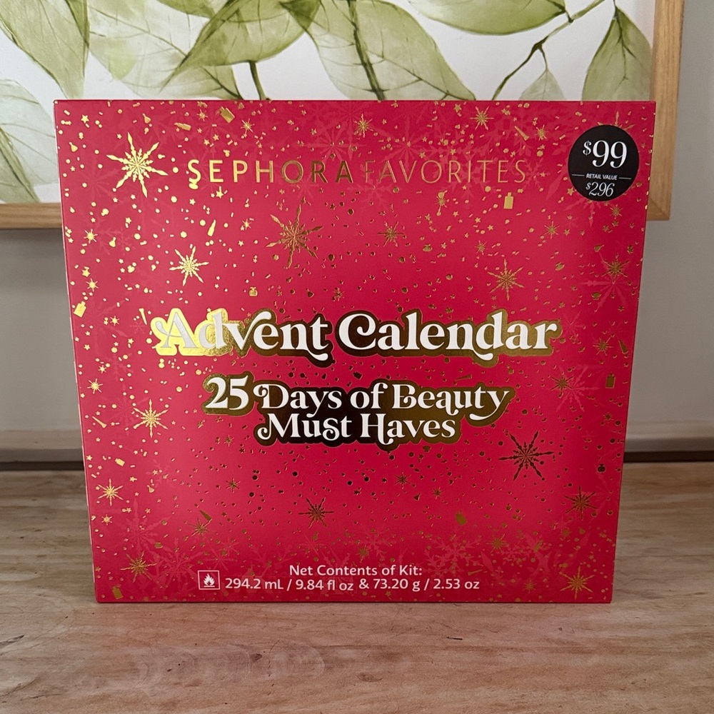 Sephora Favorites Advent Calendar - Red and Gold